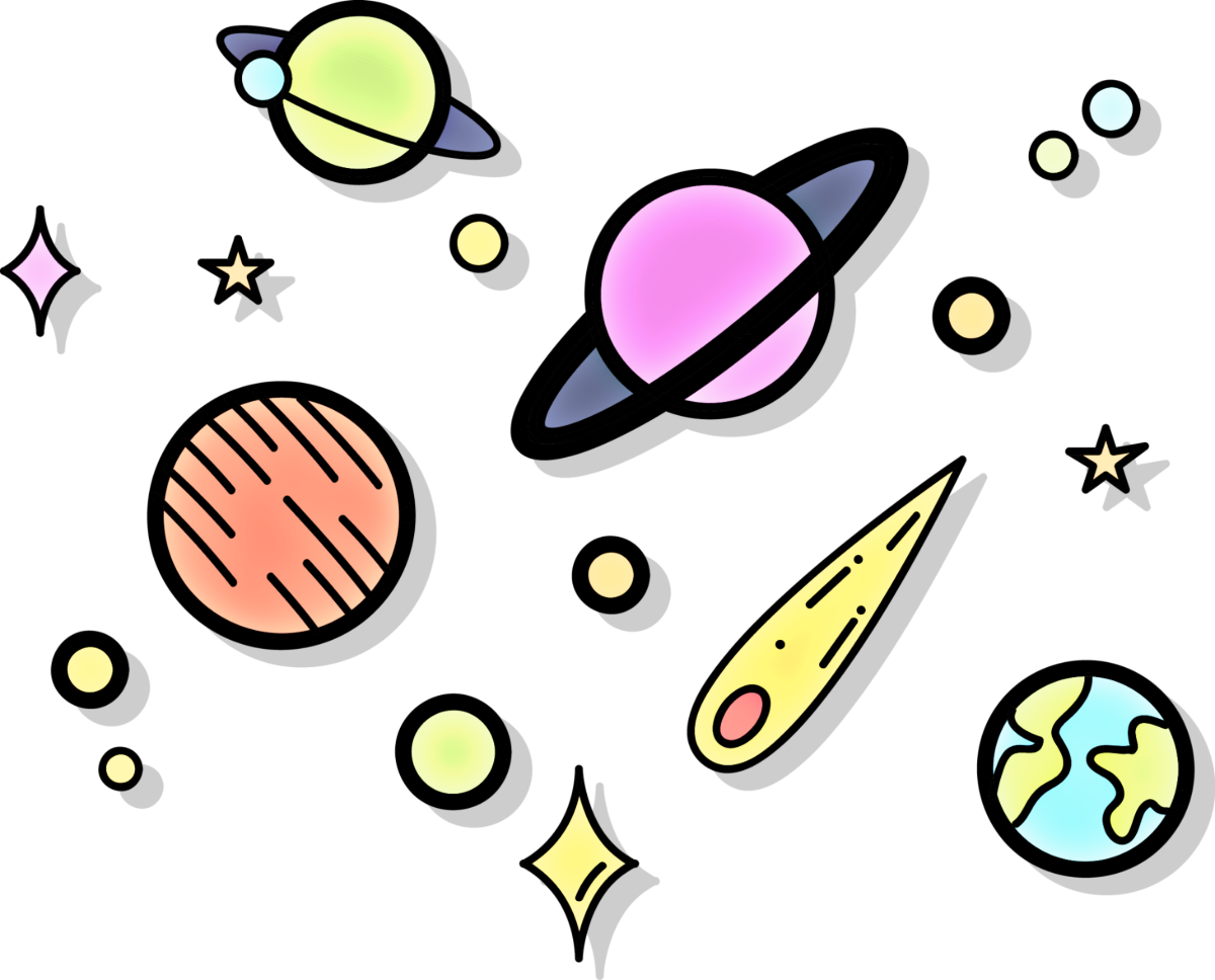 Космос иллюстрация