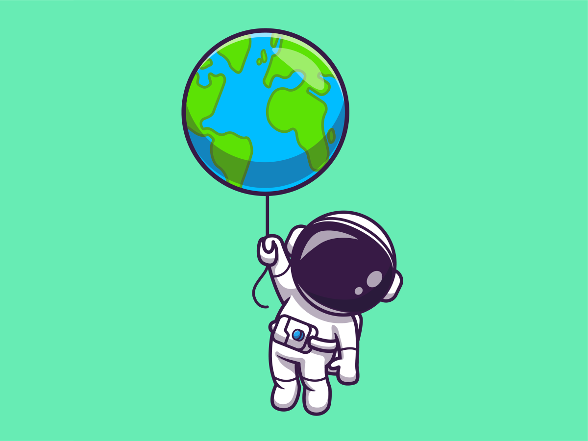 Космический фон для презентации для детей