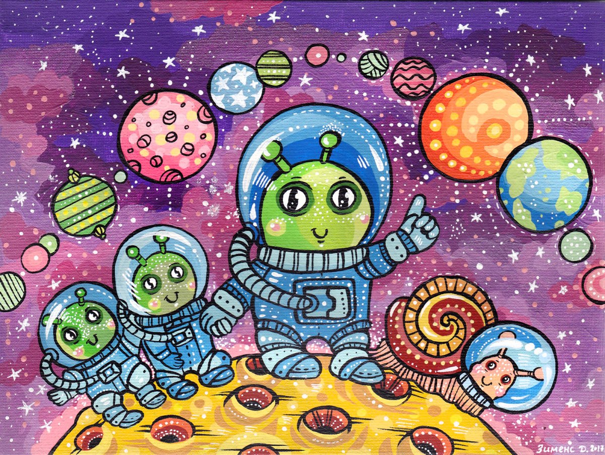 Космонавт арт