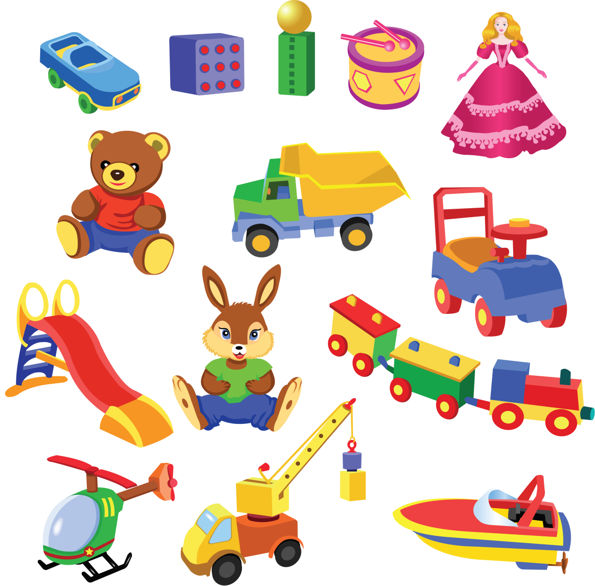 Разные игрушки для детей