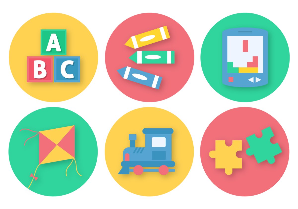 Значок дети