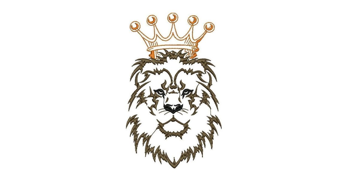 Lion with Crown c7802ъ