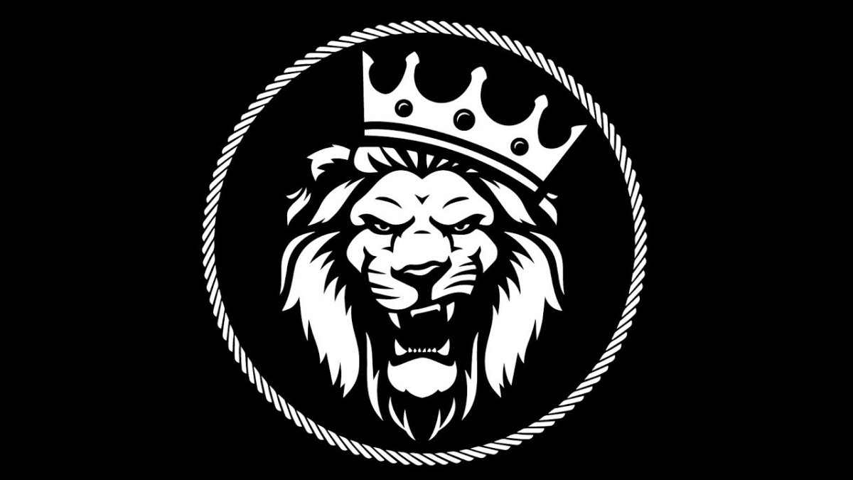 Рычащий Лев с короной