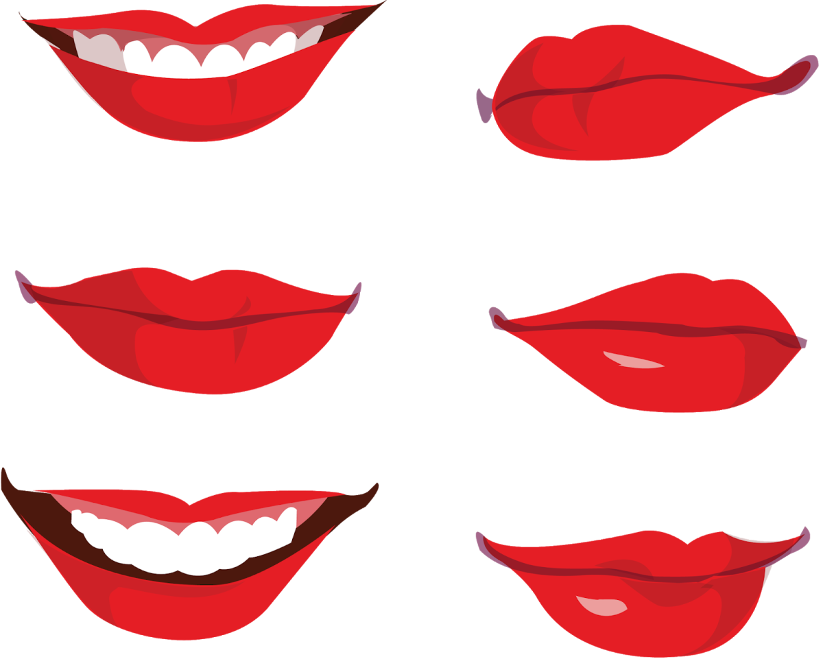 Стилизованный рот