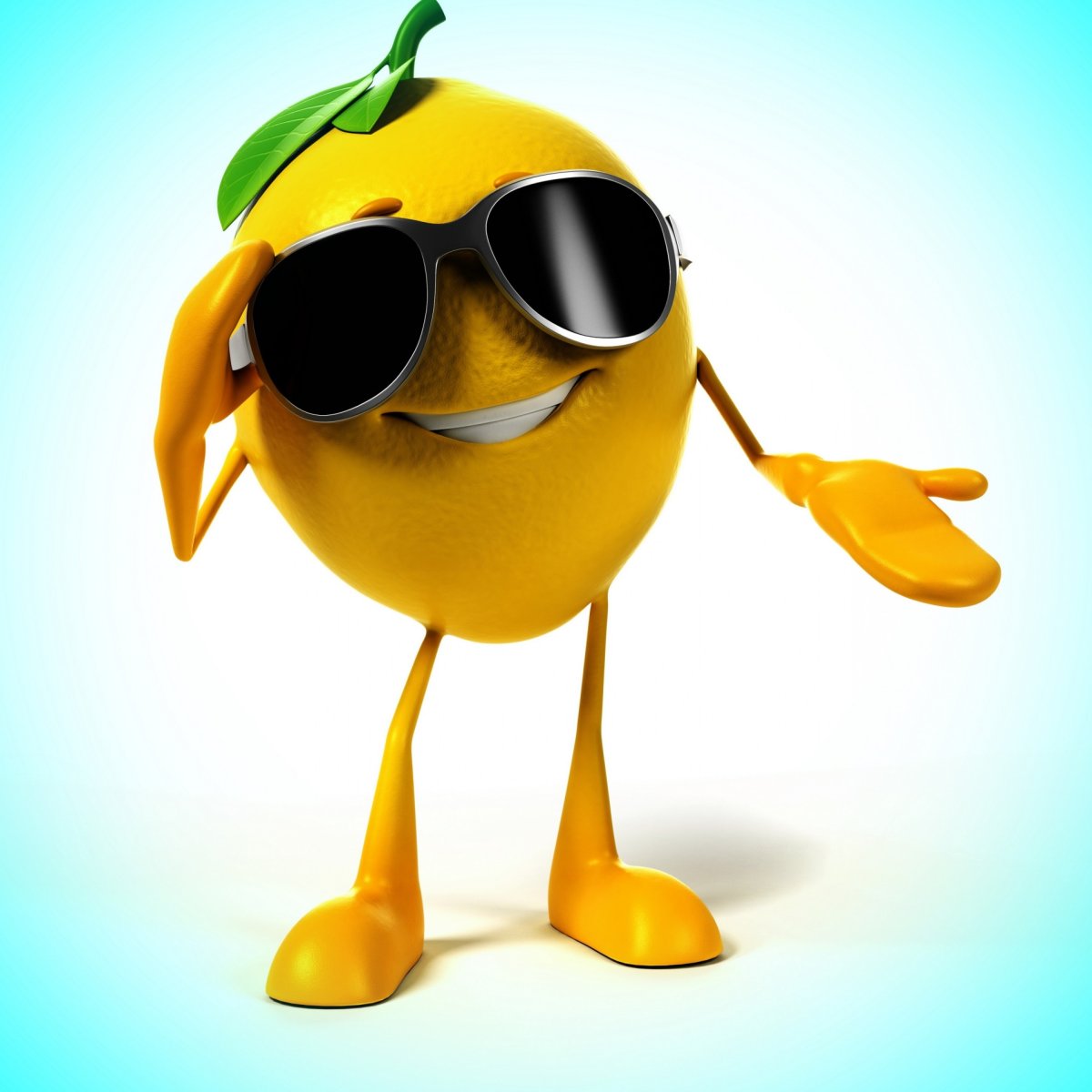 Смешной лимон