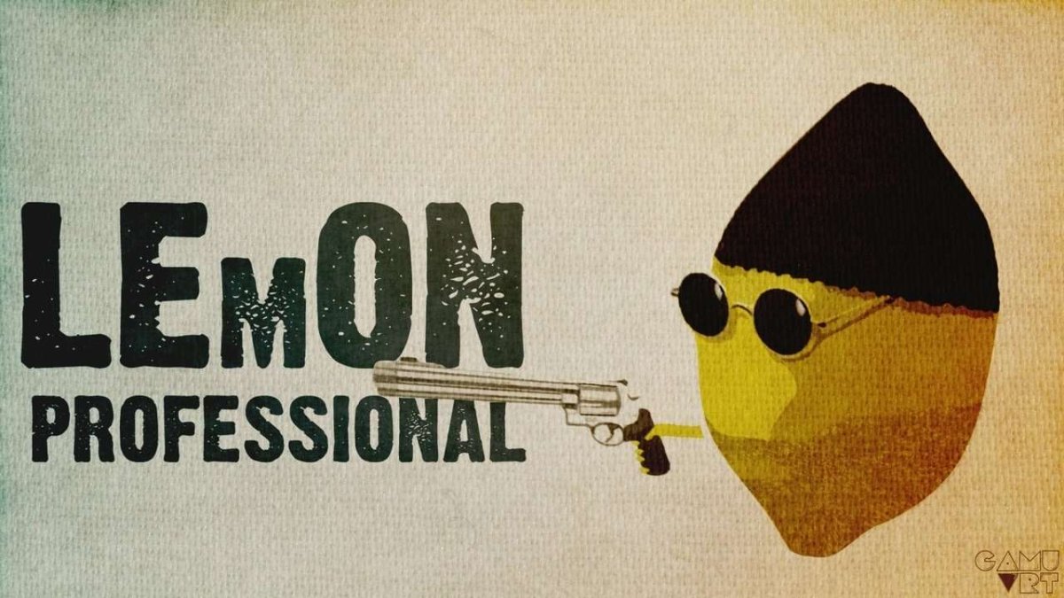 Лимон мультяшный