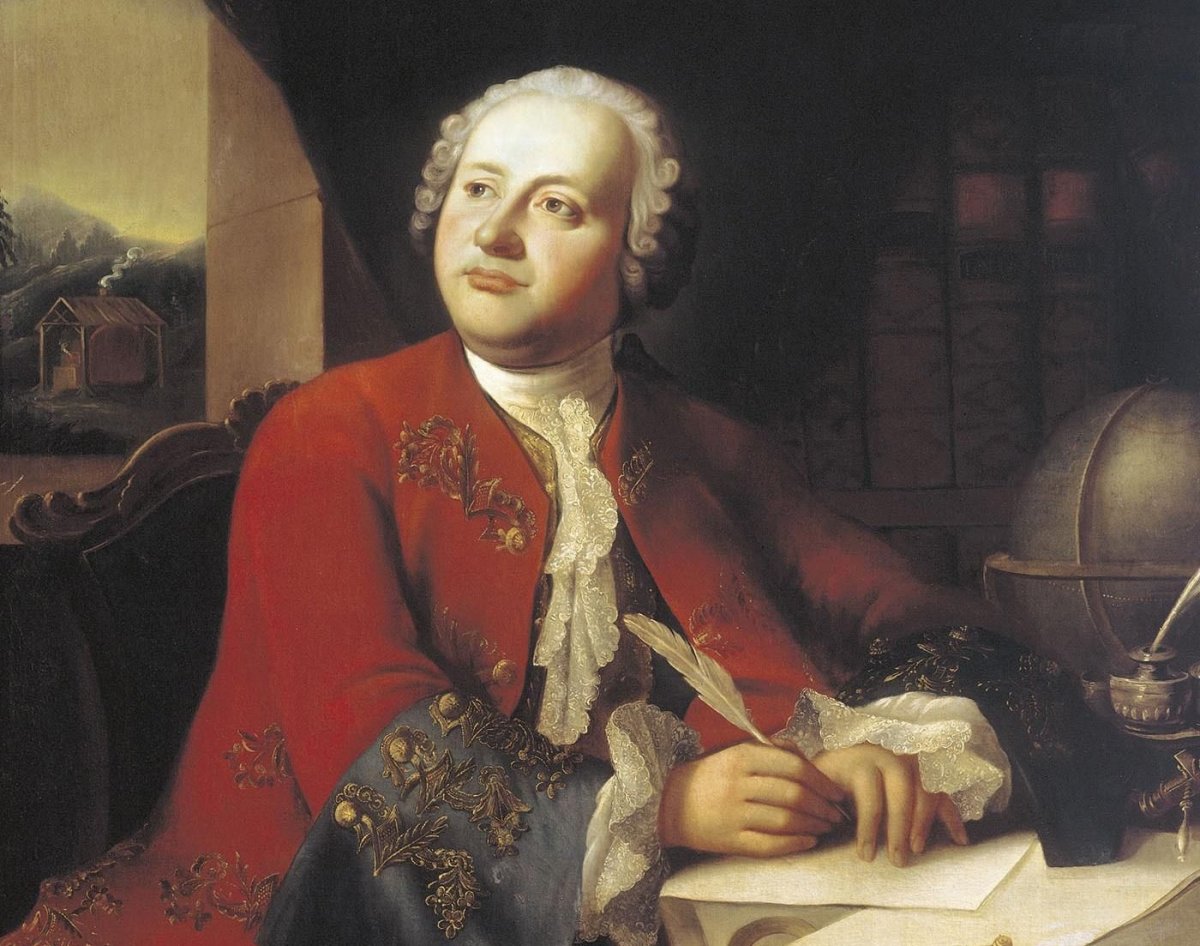 Портрет Ломоносова Михаила Васильевича