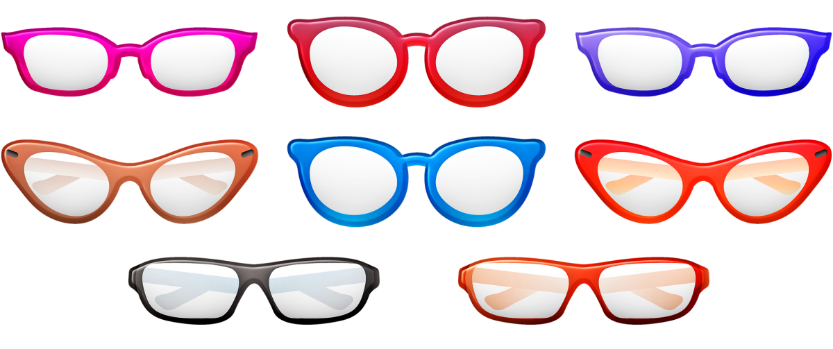 Рисование очков на лице