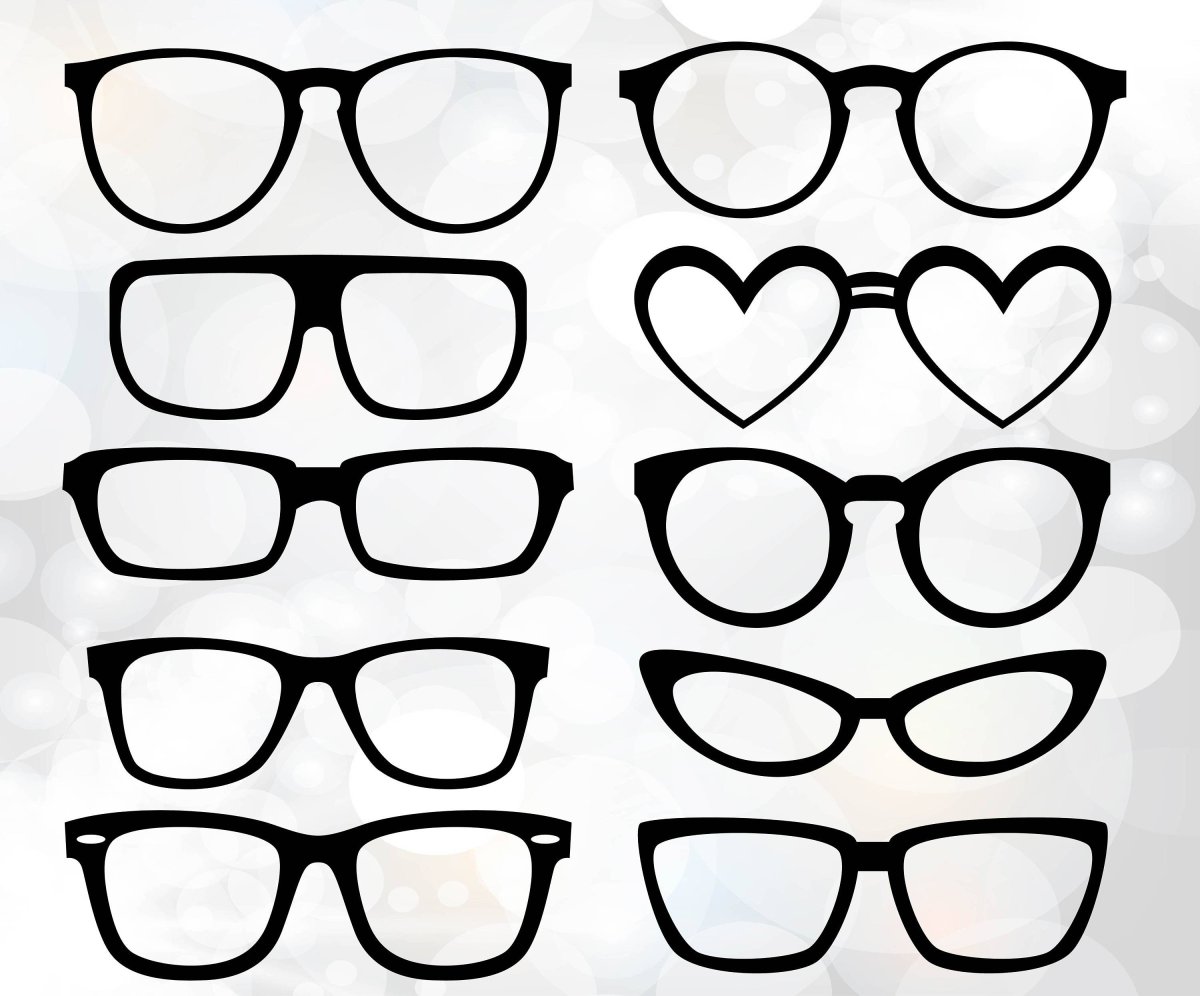 Рисунок очков