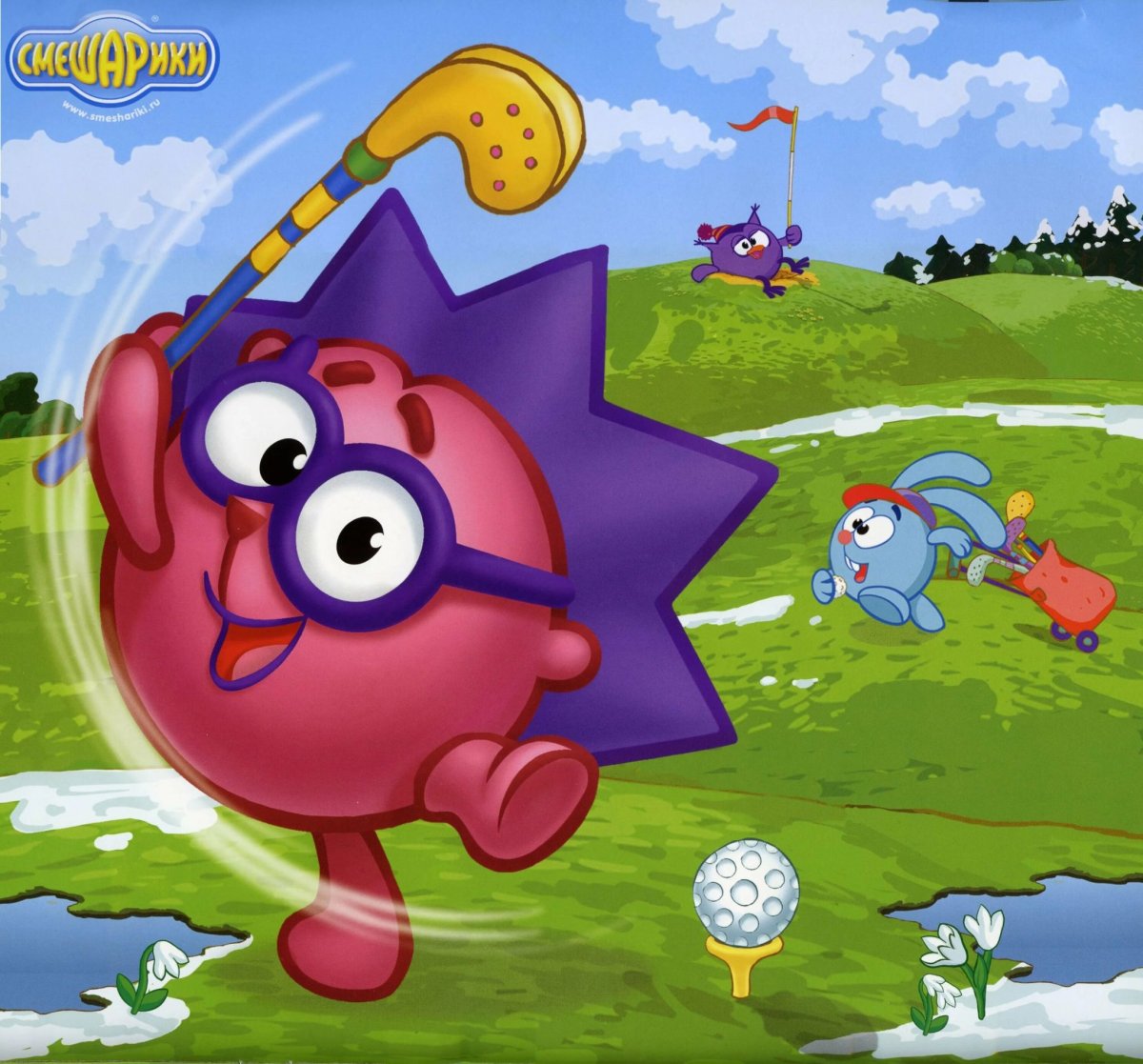 Крош Ёжик Бараш Нюша Карыч пин Лосяш Копатыч