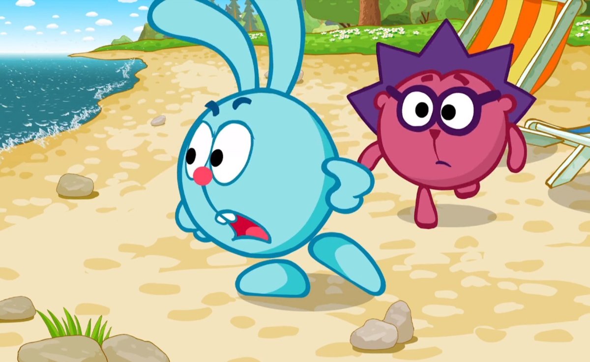 Смешарики Азбука безопасности место для купания