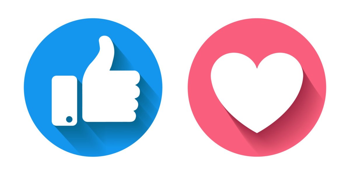 Лайк сердечко