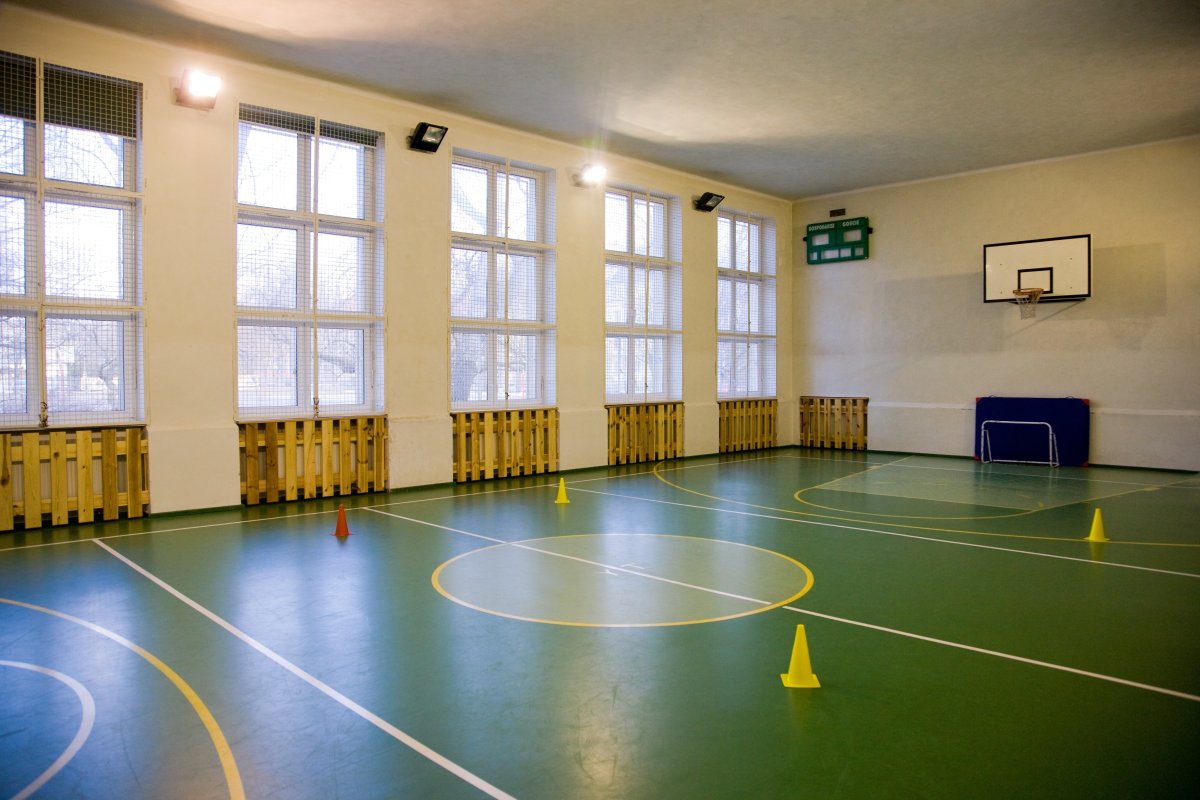 Спортзал в школе