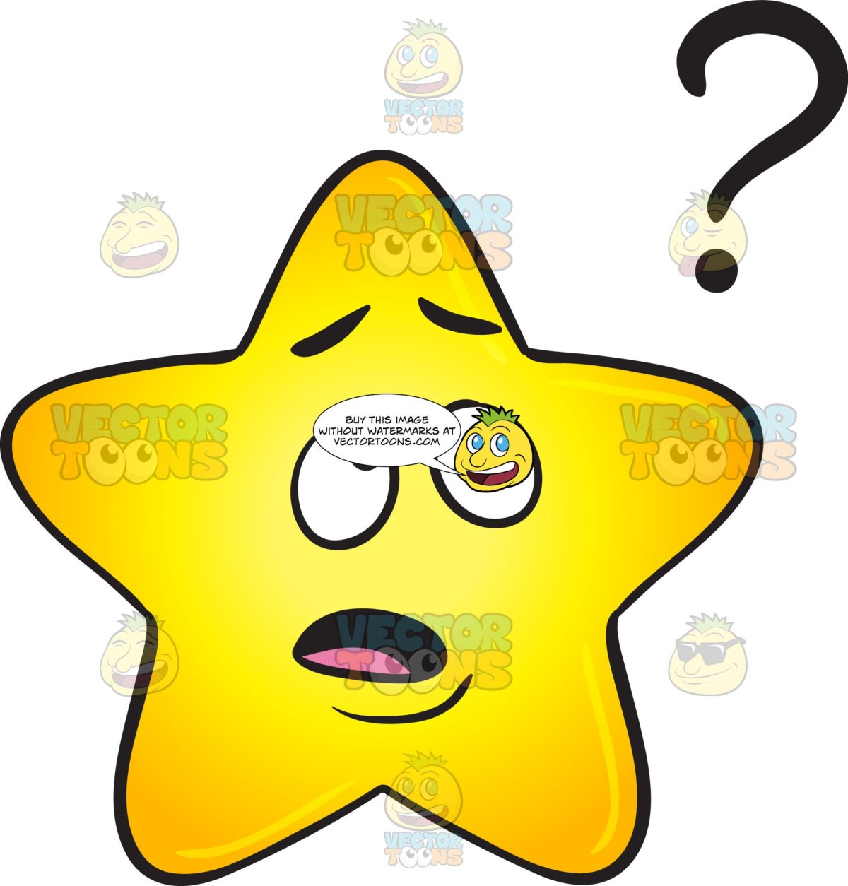 Звездочки с разными эмоциями