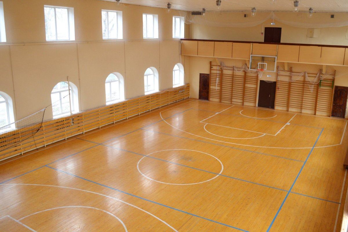 Школа номер 548 Царицыно спортивный зал