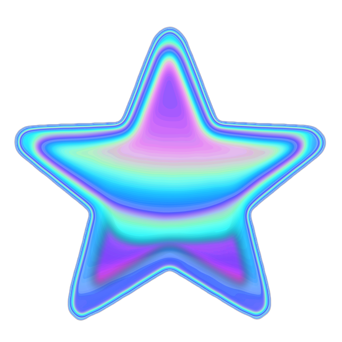 Красные звездочки с глазками