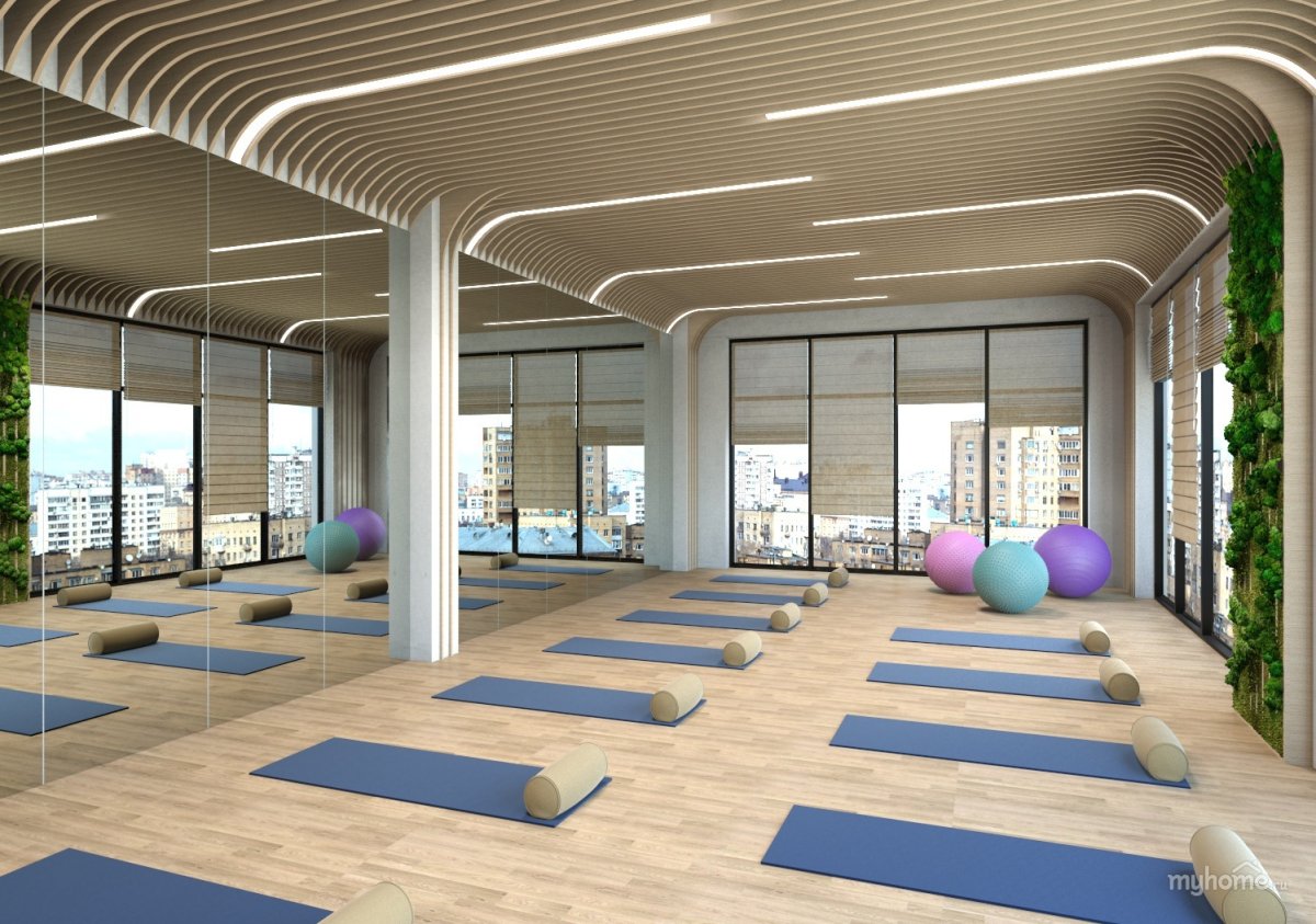 Спортивный центр Кэмпбелл интерьеры