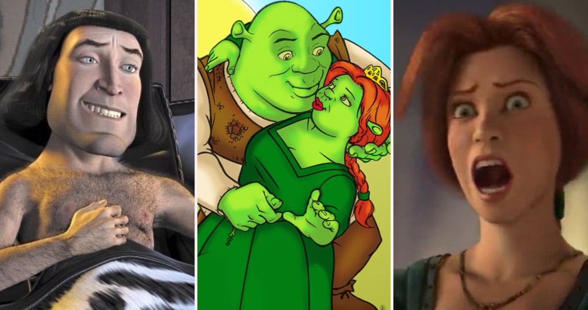 Шрек спас Фиону