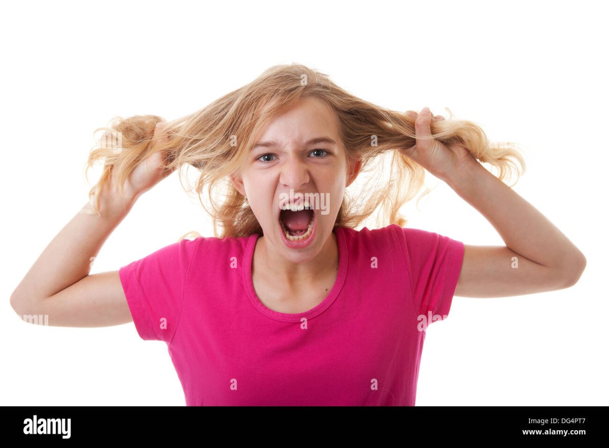 Рвать на себе волосы