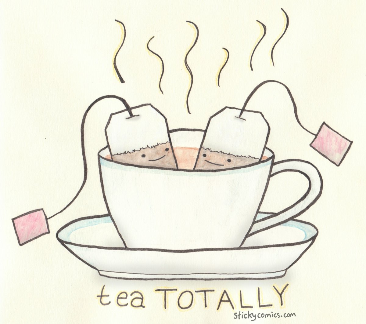 Чай для срисовки