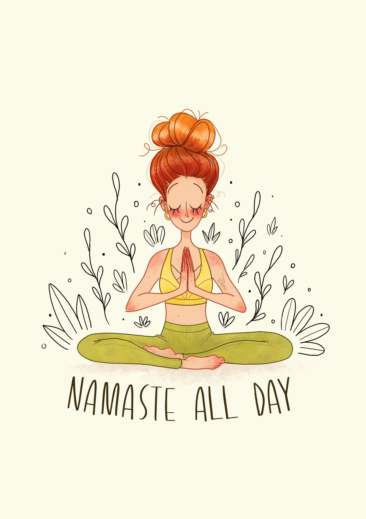 Йога иллюстрации