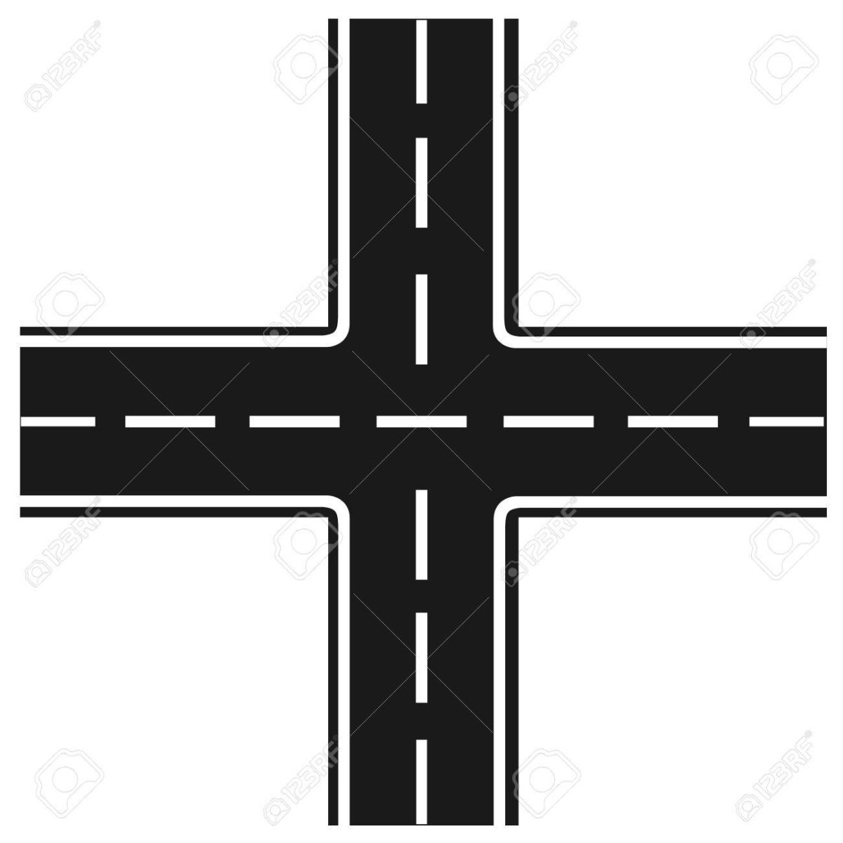 Дорога вид сверху для детей