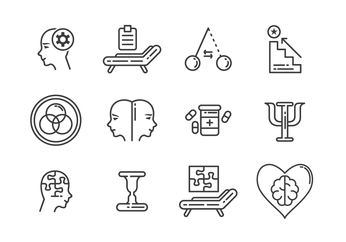 Психолог пиктограмма