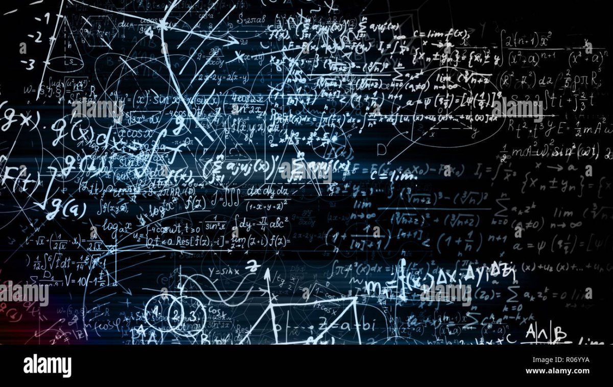 Математическое уравнение космос