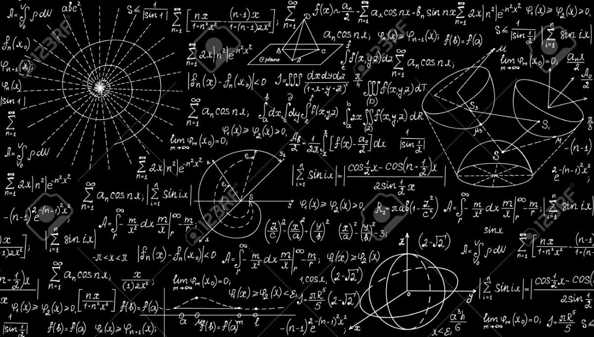 Физика формулы на прозрачном фоне