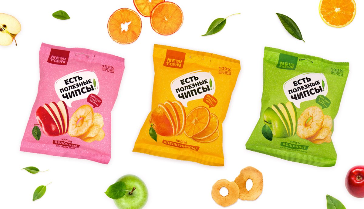 Снеки фруктовые упаковка