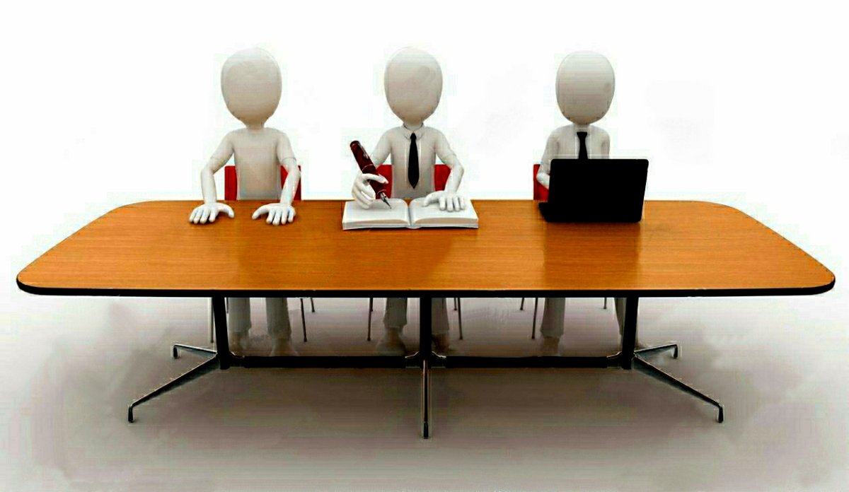 3д человек за столом