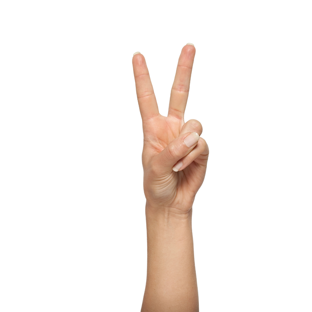 Жест два пальца