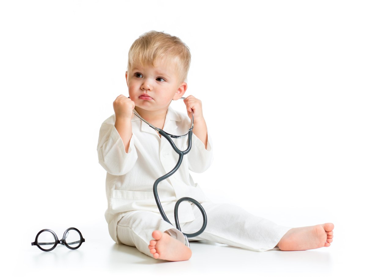 Мультяшные дети врачи