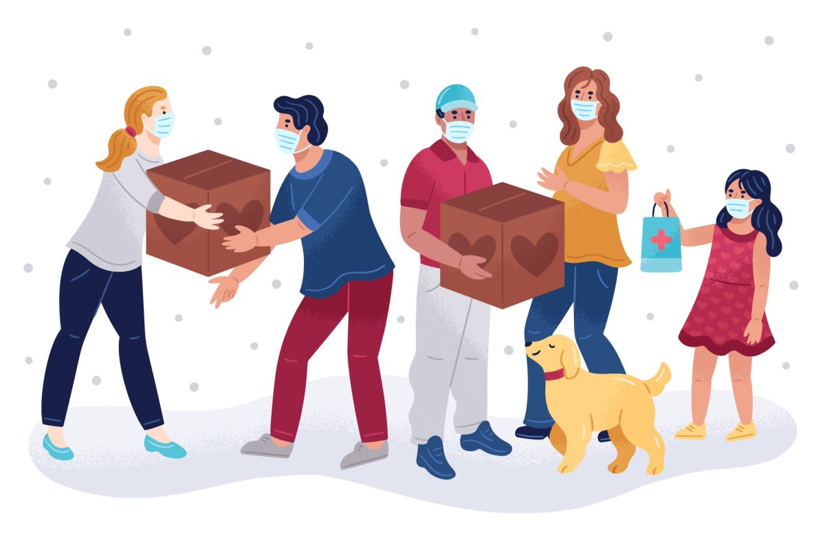 Волонтерство иллюстрации