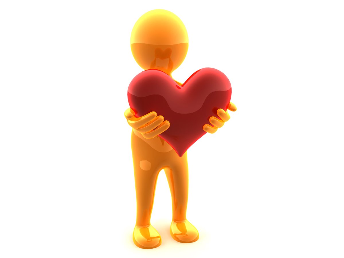 Человечек с сердцем