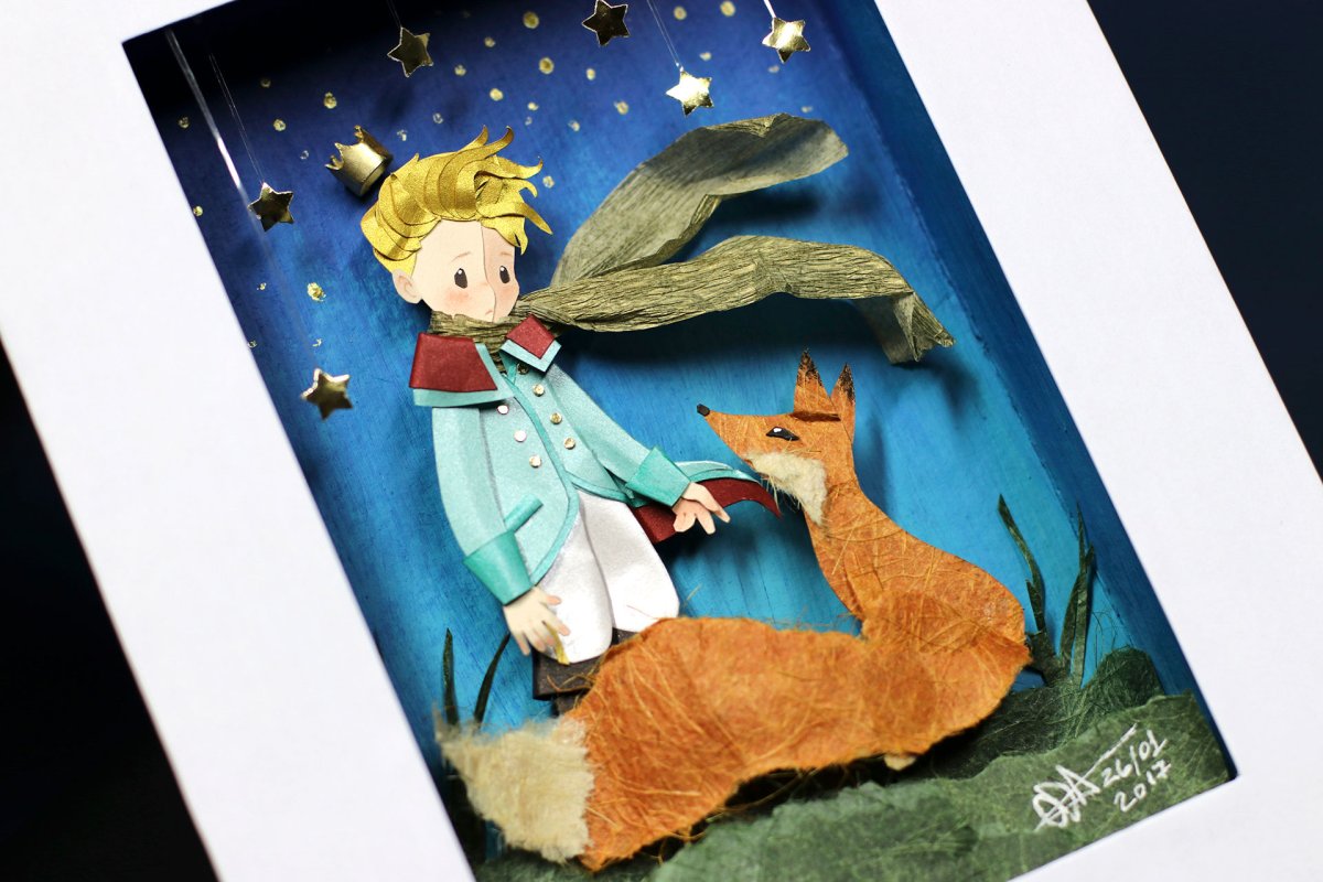 Антуан де сент-Экзюпери маленький принц иллюстрации