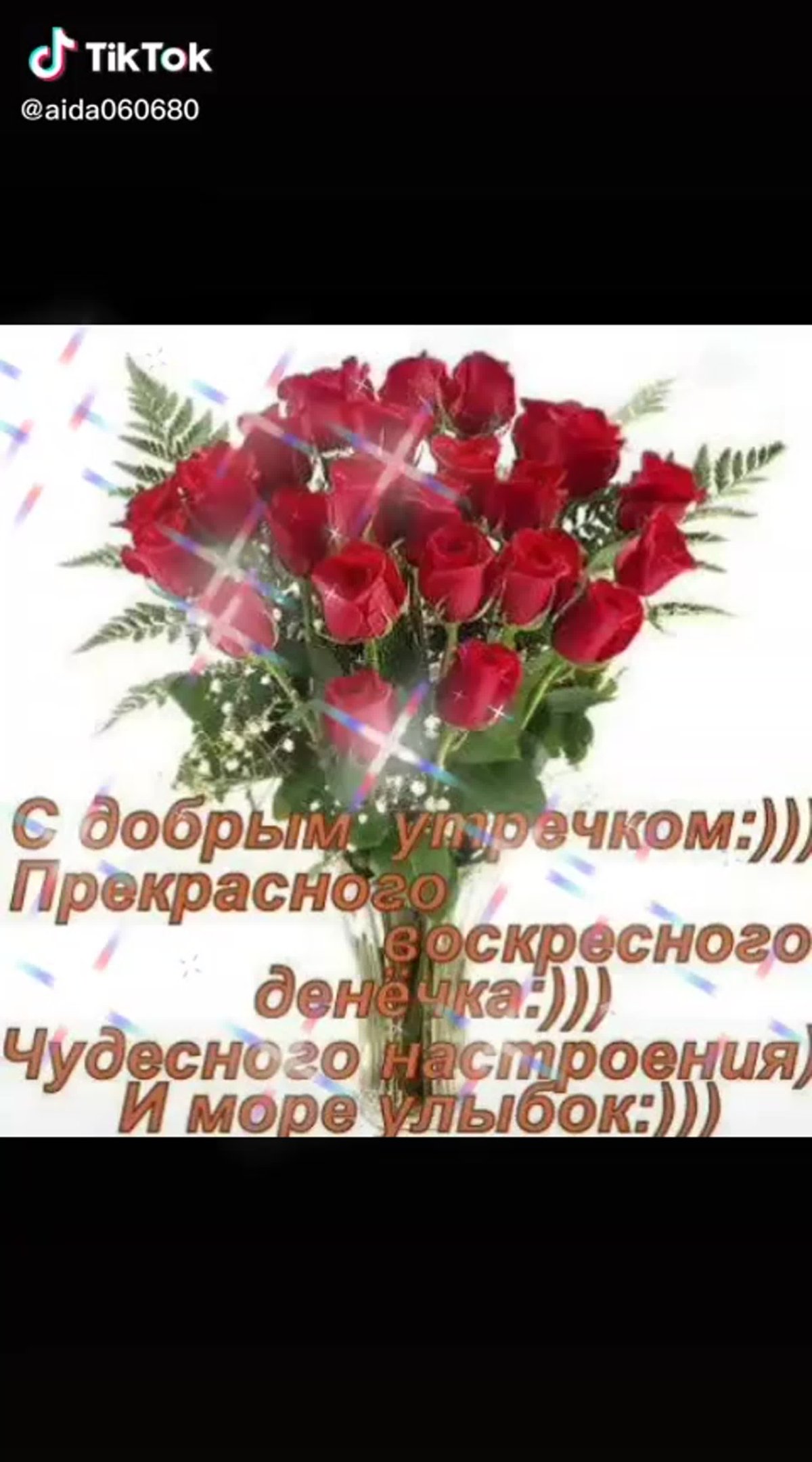 Прекрасного воскресного дня и отличного настроения