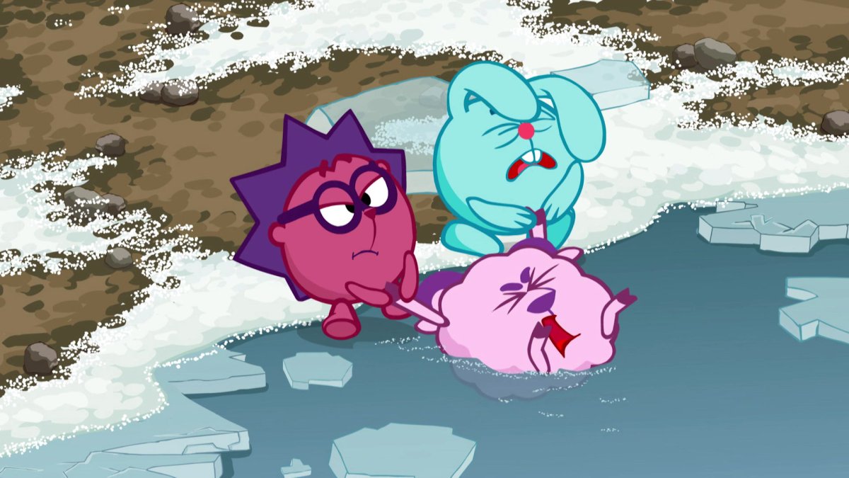 Игра Смешарики каток