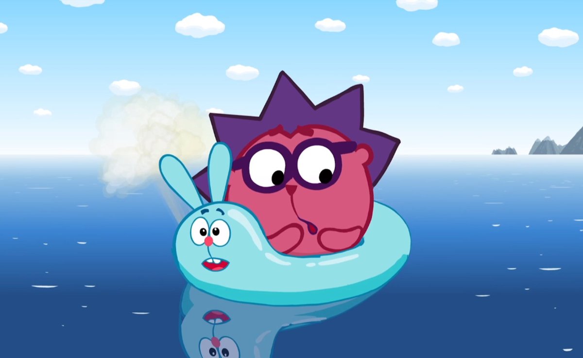 Новогодние Смешарики