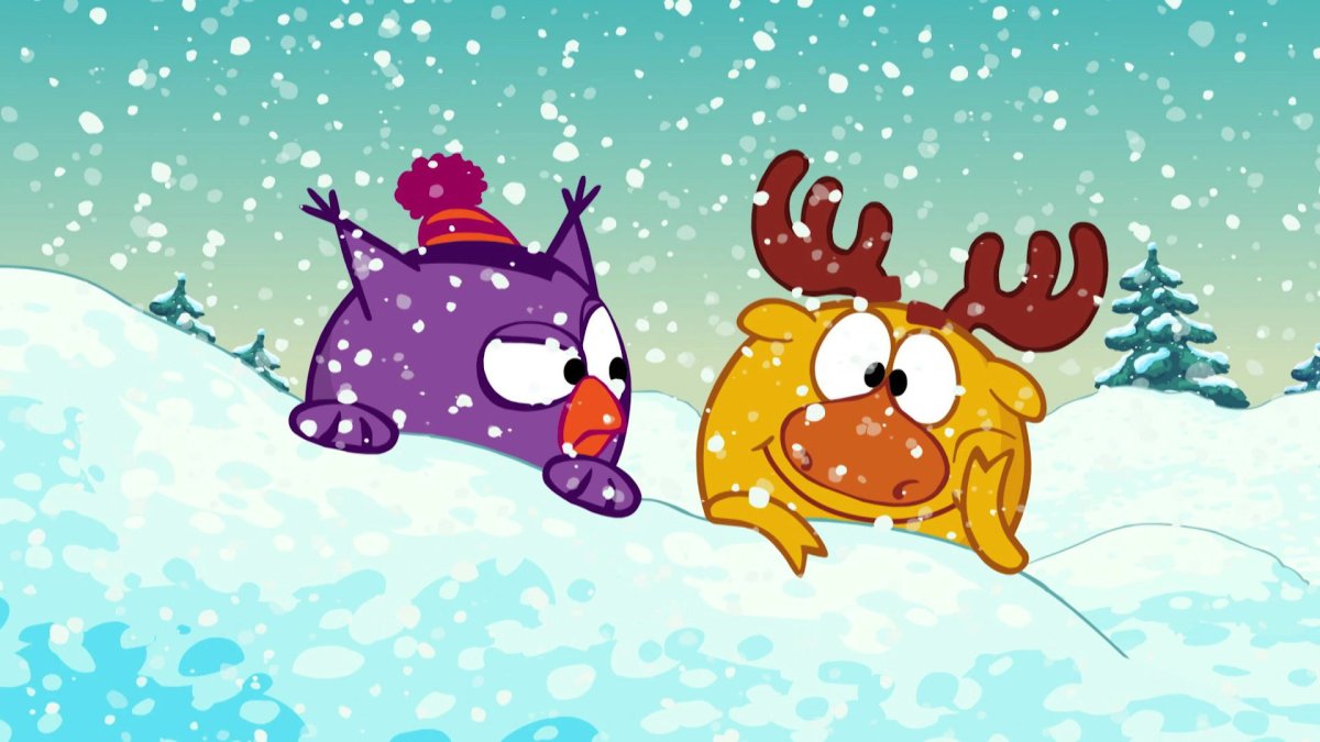 Бараш новогодний Смешарики