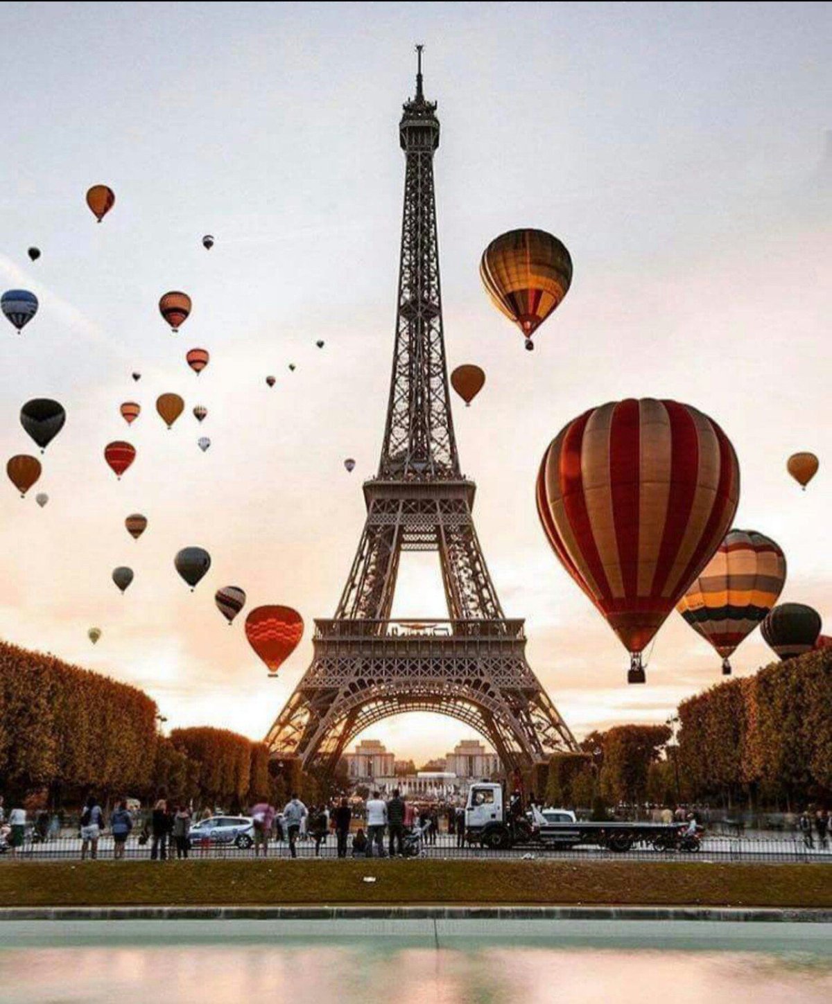 Париж рисунок