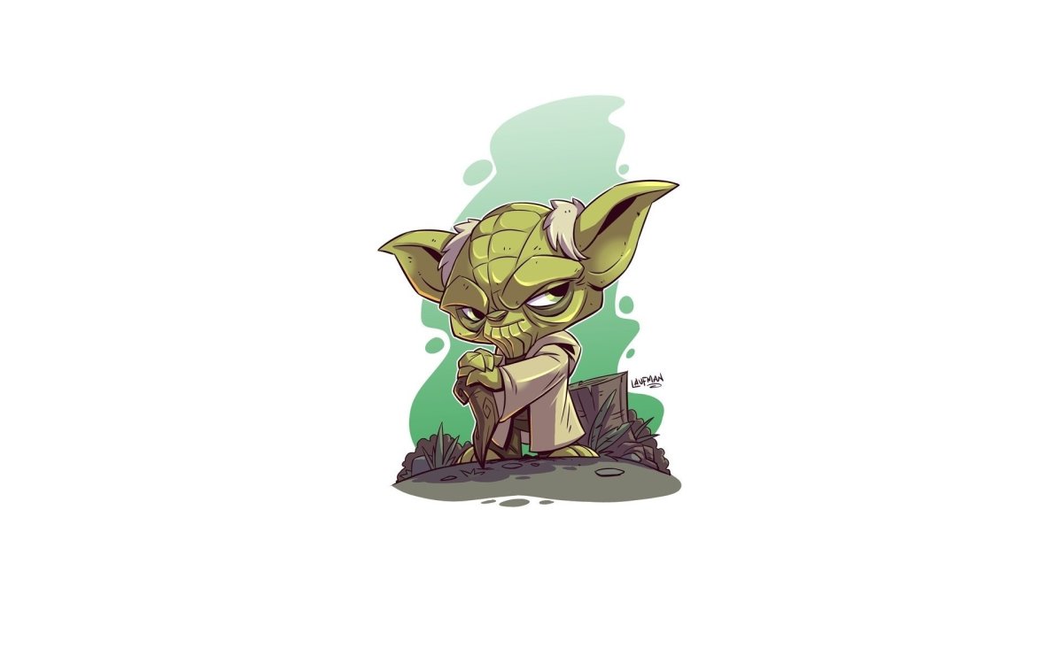 Бэйби йода арт