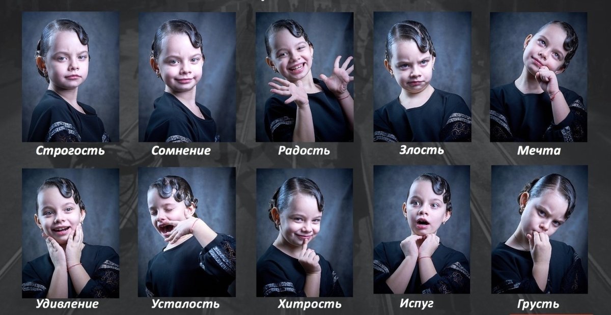 Карта эмоции мимика