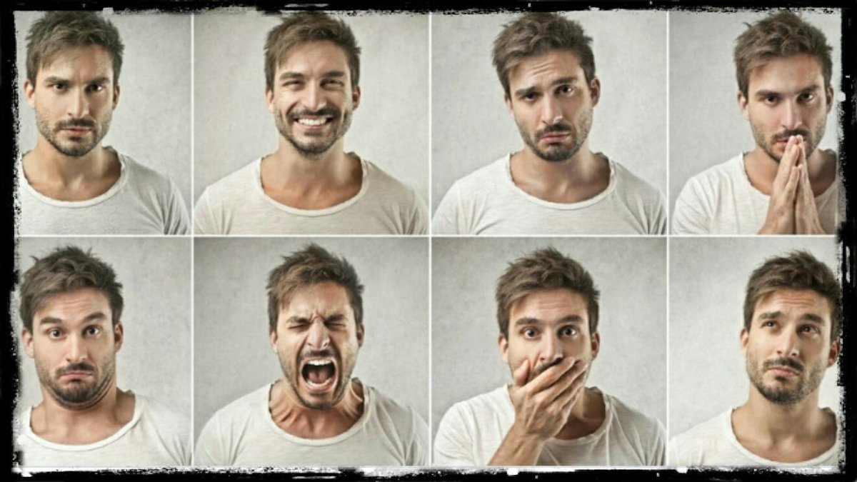 Люди с разной мимикой