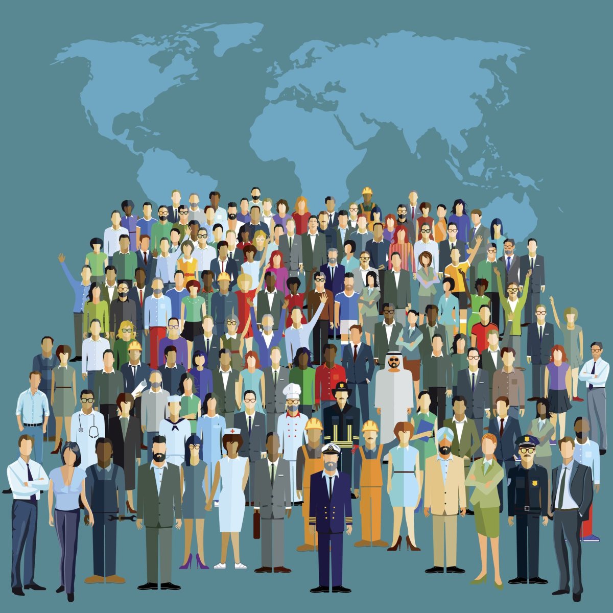 Демография человечки