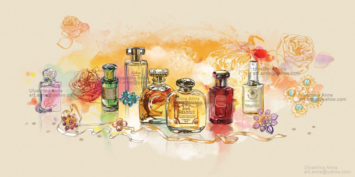 Парфюм обложка