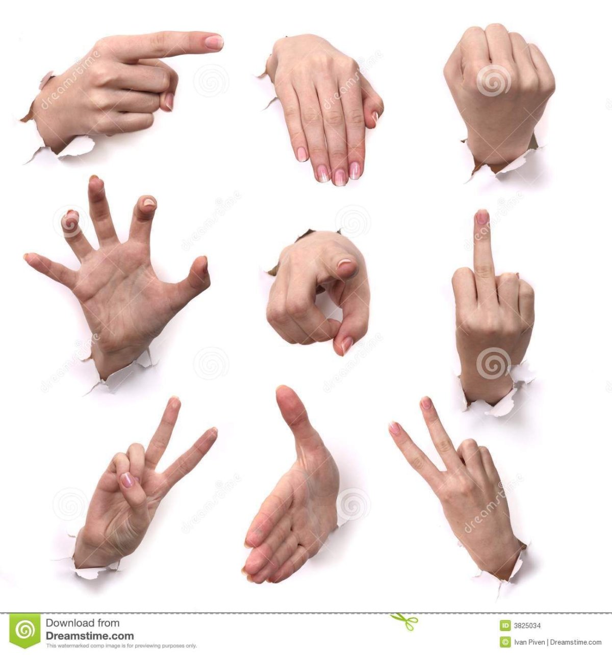 Движения пальцами рук