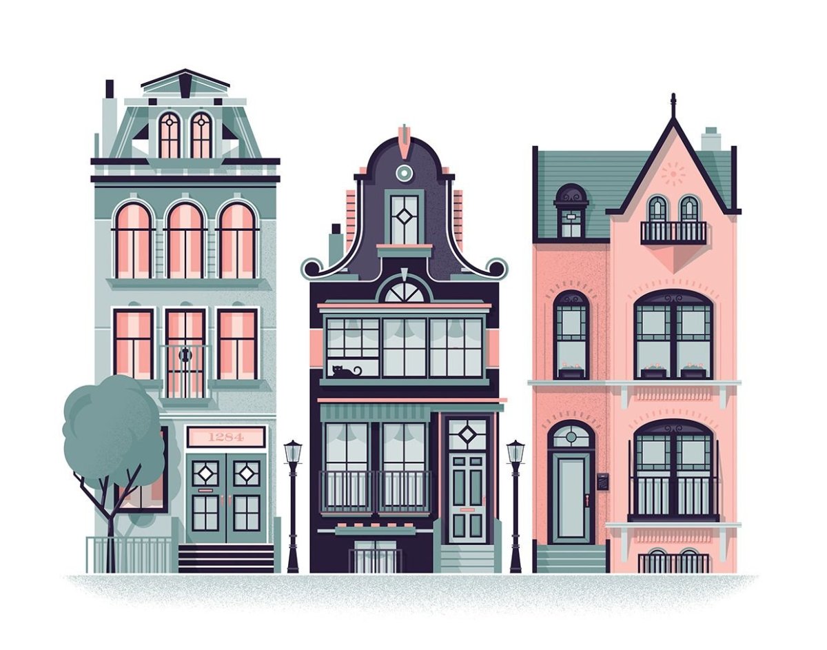 Стилизованный домик