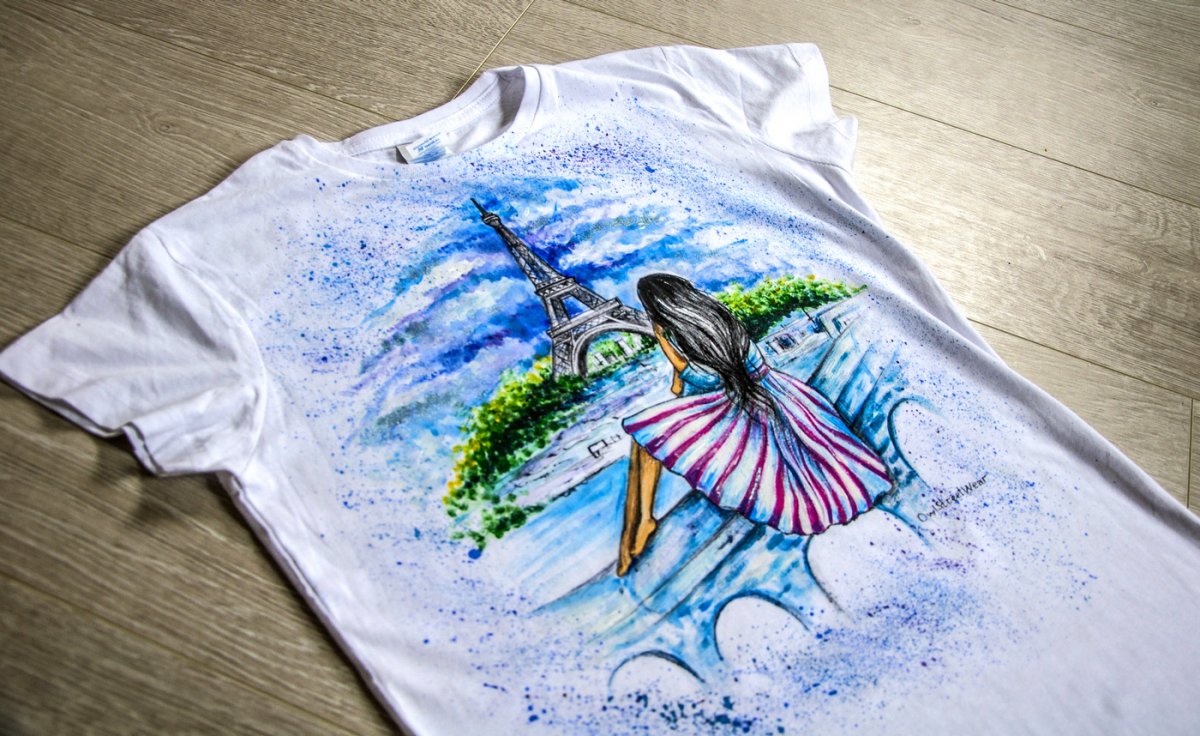 Рисование на футболках