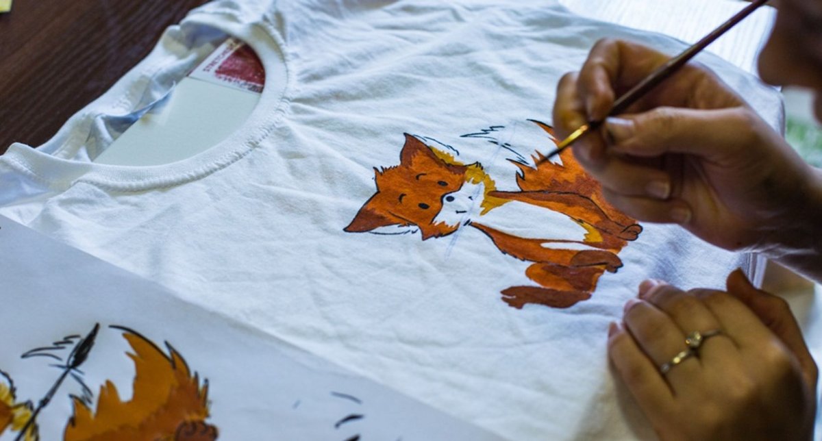 Мастер класс рисование на футболках